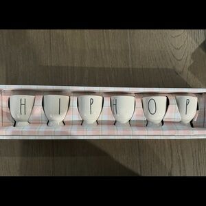 Rae Dunn Easter Hiphop Egg Cups New In Box